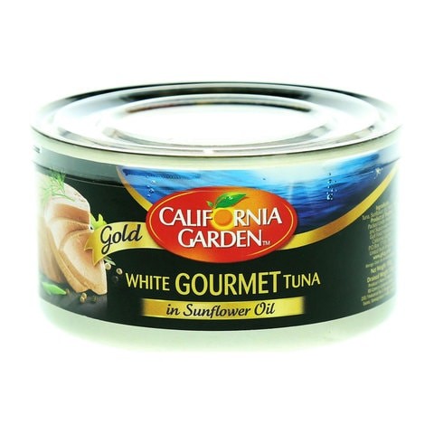 California Garden White Gourmet Tuna in Sunflower Oil 185g