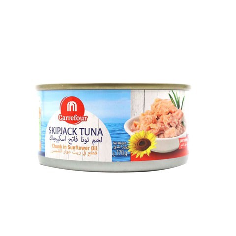  Skipjack Tuna In Sunflower Oil 170g