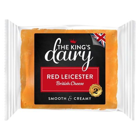 The Kings Dairy Red Leicester Cheese 200g