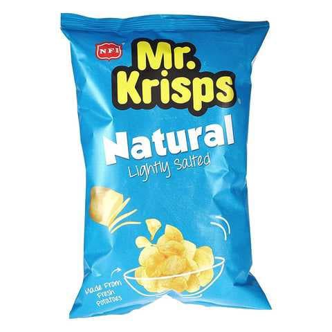 Mr. Krisps Natural Lightly Salted Chips 80g