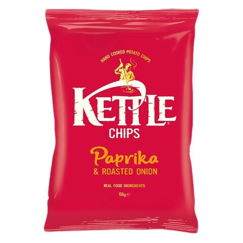 Kettle Paprika And Roasted Onion Chips 150g