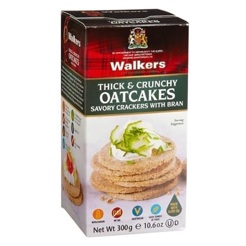 Walkers Thick and Crunchy Oatcakes 300g