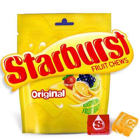 Starburst Original Fruit Chews Candy 165g