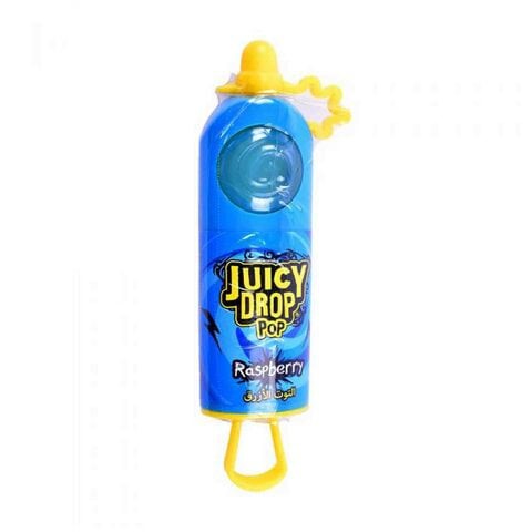 Bazooka Juicy Drop Pop Raspberry Flavour 26g