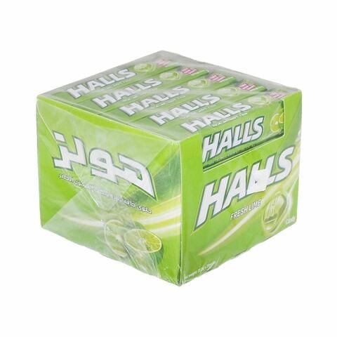 Halls Fresh Lime Candy 25.2g x20