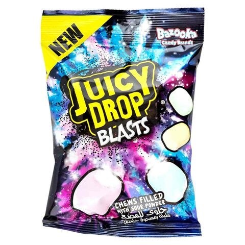 Bazooka Juicy Drop Blasts 125g