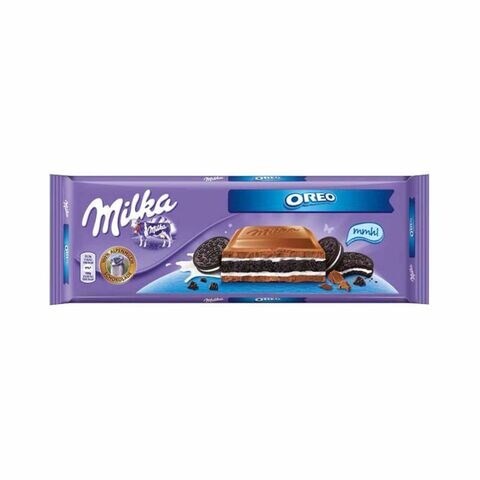 Milka Oreo Chocolate Bar 300g