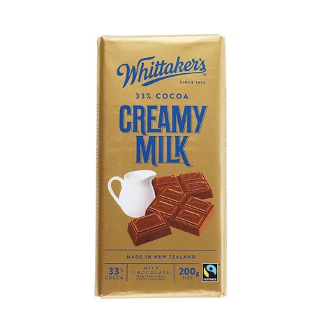 WHITTAKERS CREAMY MILK BAR 200GR