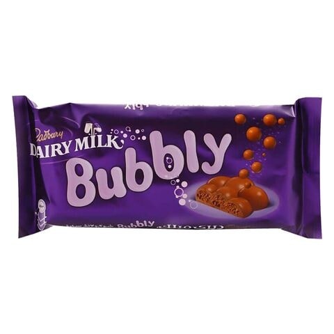 Cadbury Dairy Milk Bubbly Chocolate 87g