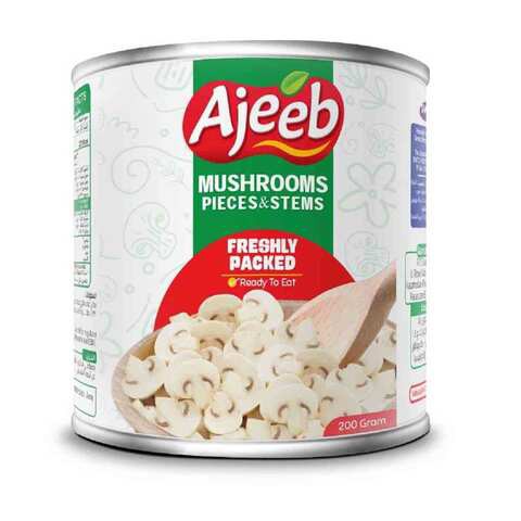 Ajeeb Mushrooms Pie &amp; Stems 200g