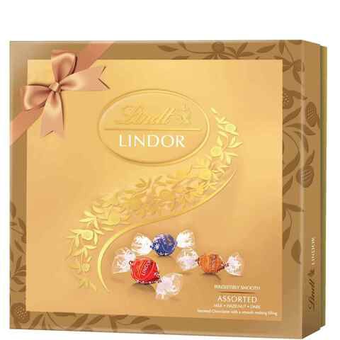 Lindt Lindor Assorted Chocolate Gift Box 225g