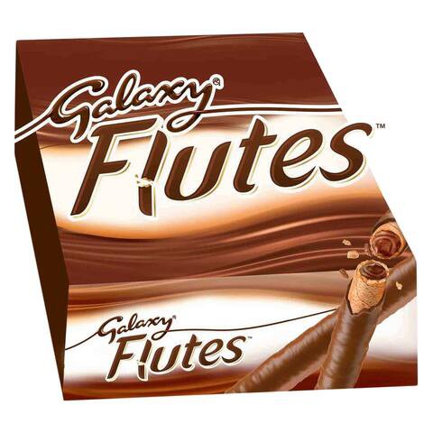 Galaxy Flutes Twin Fingers Chocolate 22.5g x Pack of 24