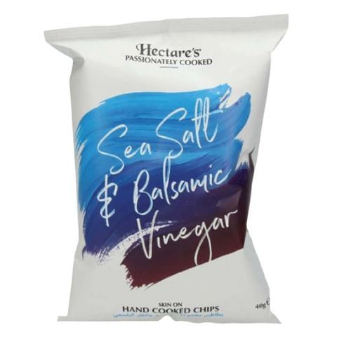 Heactares Sea Salt And Balasmic Vinegar Potato Chips 40g