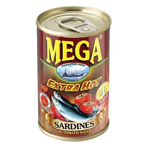 Mega Sardines Tomatosauce Hot 155g