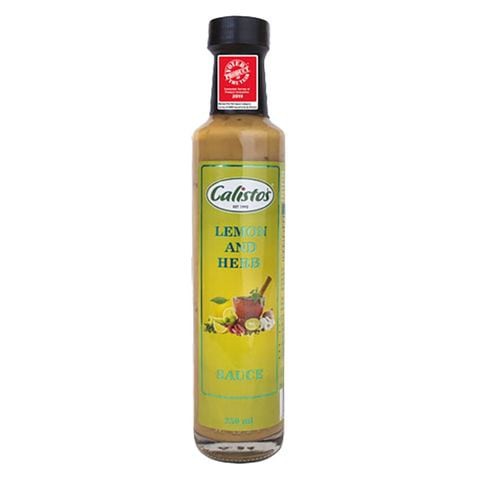 Calistos Lemon And Herb Sauce 250ml