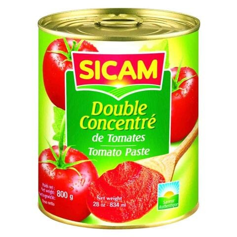 Sicam Double Concentrate Tomato Paste 800g