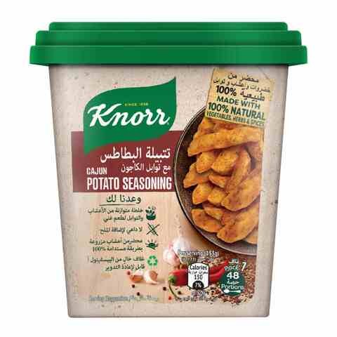 Knorr Cajun Potato Seasoning for Tasty Meals Powder Mix Balanced Mix of Herbs &amp; Spices 120g