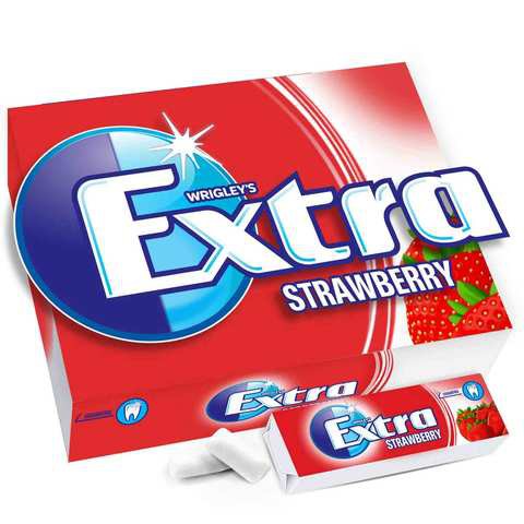 WRIGLEY'S EXTRA STRAWBERRY 14GX30