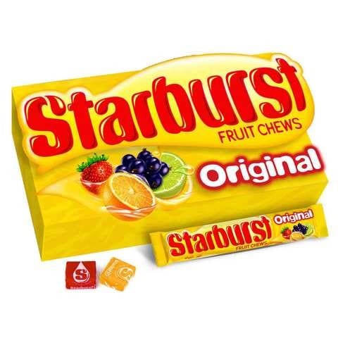 Starburst Original Fruit Chews Candy 45g x Pack of 24