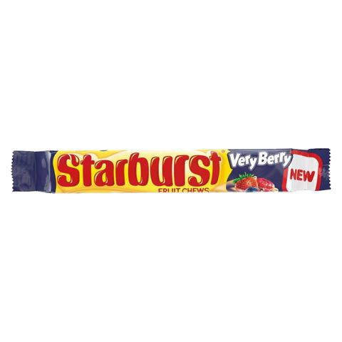 Starburst Very Berry Fruit Chews 45g