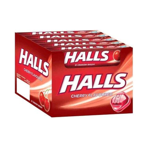 Halls Cherry Candy 25.2g x20