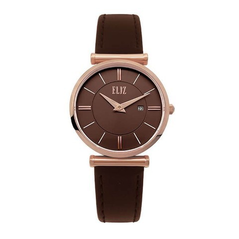 Eliz - Ladies Leather Band Watch - ES8634L1ROO