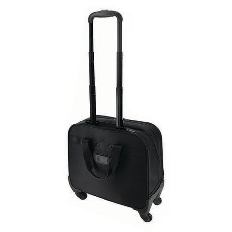 Santhome Lapovo Computer Case Trolley, Black