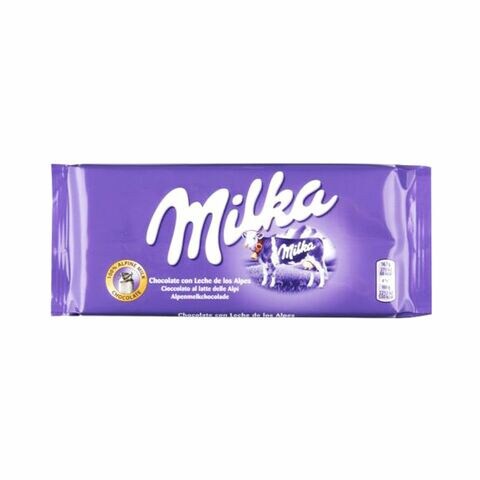 Milka Alpine Milk Chocolate Bar 100g