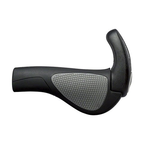 Ergon - Grip, GP2-L, Large, Black/Gray