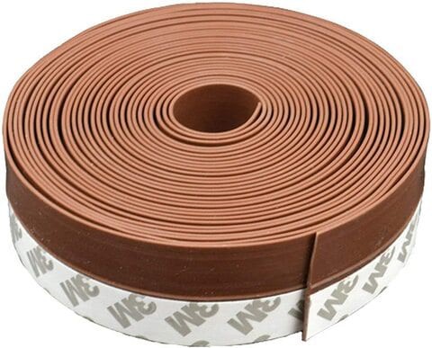 Althiqah Door Seal Strip Weather Stripping Weatherstrip For Doors Silicone Rubber Sealing Sticker Sealer Strip Adhesive Insect Proof Gap Sealing, 45mm5m