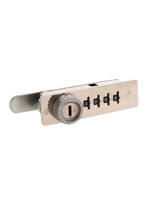 Hettich Combination Lock Witht Key Gold