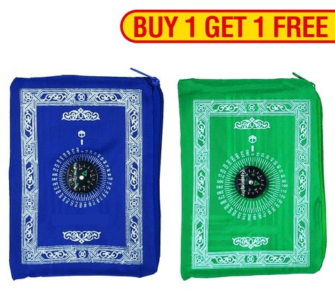 Praying Mat - Blue/Gree (Buy 1 Get 1 Free)