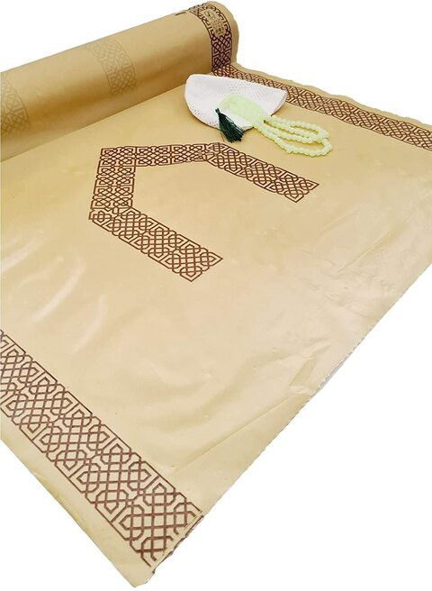 GETJZ Disposable Prayer Mat (50 Pcs Roll) Sajjada Janamaz 60 cm x 110 cm سجادة صلاة استخدام مرة واحدة العلبة تشمل 100 قطعة