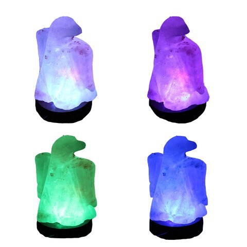 Generic Multi Color USB Himalayan Salt Lamp- Eagle