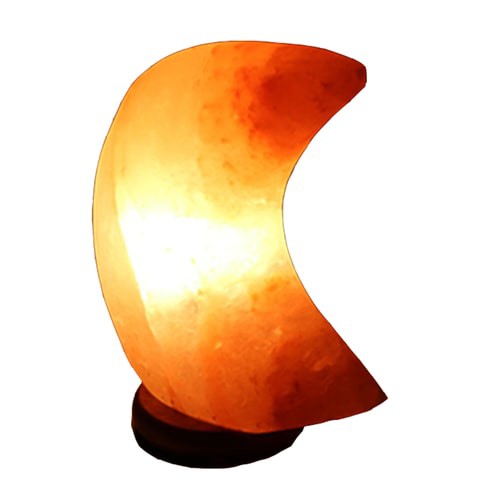 Generic Himalayan Salt Lamp- Moon