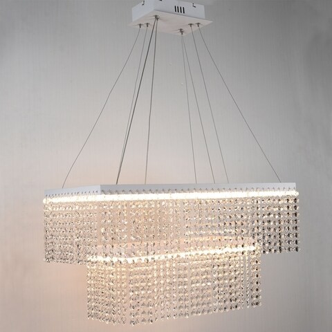 Modern Pendant Light TPLD2016121S-600+400-LED-White