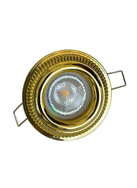 Al Salhiya Lighting - Spot Light Round Fixed Gold 9x3centimeter