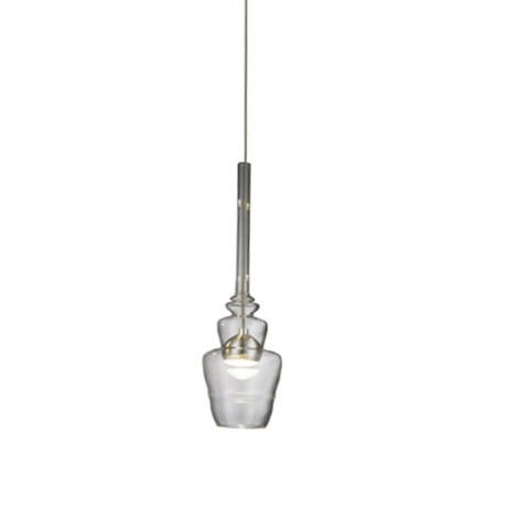 Modern Candace Pendant Lights MD1301A-1A- Chrome Metal