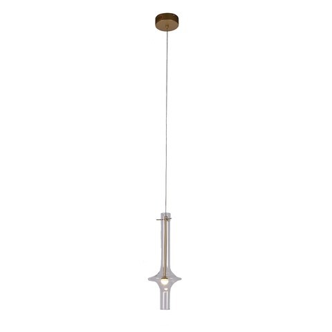 Modern Dianne Pendant Light - 1 LED Matte Black