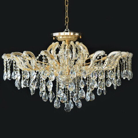 Crystal Chandelier 8 Arms MX6855 D750*H480 - Gold