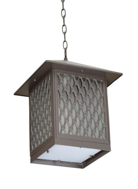 Al Salhiya Lighting - Outdoor Hanging Light Grey/Clear 290 X 828millimeter