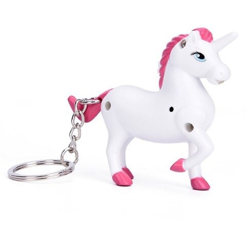 Generic - Salla Unicorn Keychain with Light and Sound