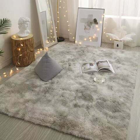 Generic-Die-dyed Fancy Style Fleece Living Room Carpet with big size 80*160CM With Very Soft Handfeel