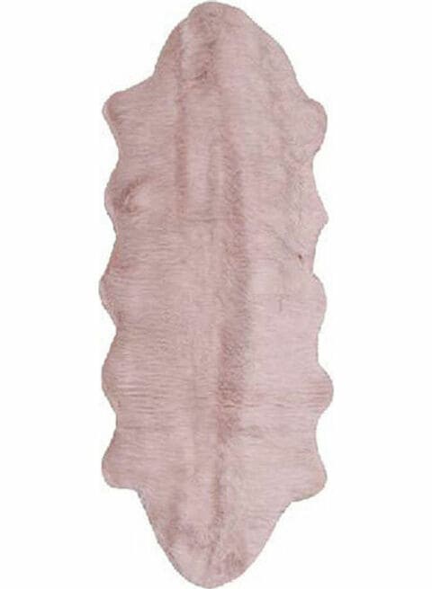 Luxe Decora Long Fur Carpet pink 140x60cm