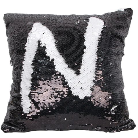 Generic - Sequence Decorative Pillow Black And White