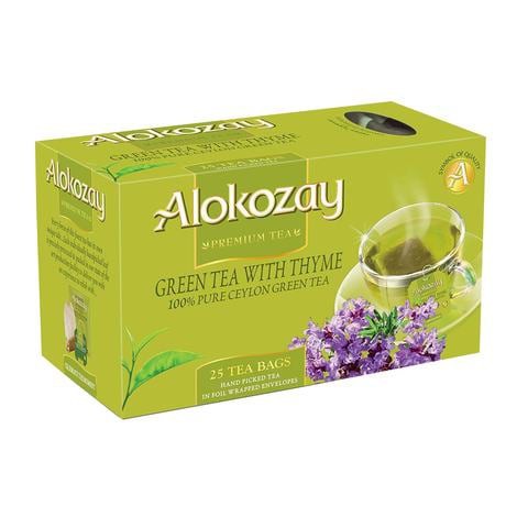 ALOKOZAY GREEN TEA THYME 25'S