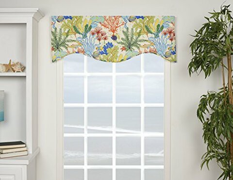 Victor Mill Island Breeze Shaped Valance