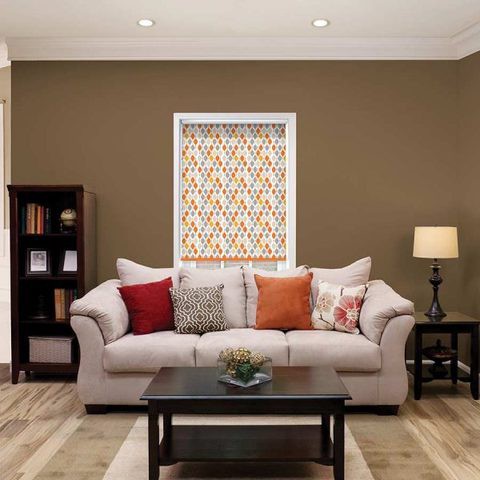 BeeHouse Tangerine Translucent Roller Blinds W: 180cm H: 200cm