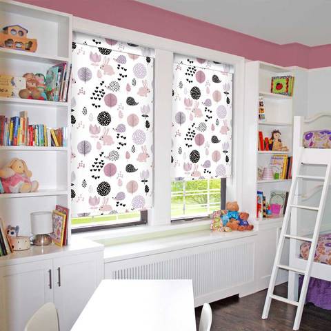 Animals Translucent Roller Blinds  W: 200cm H: 200cm