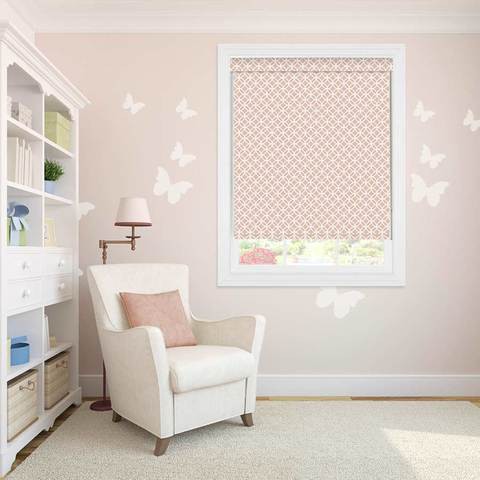 Circles  Translucent Roller Blinds W: 120cm H: 200cm